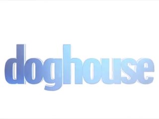 Doghouse - kaira aşk olduğunu bir swell serseri çıplak ve hoşlanır stuffing onu seçki & anne ile yarak