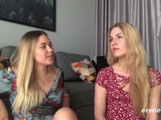 Inviting Blonde Amateur Lesbians Having Horny xxx video